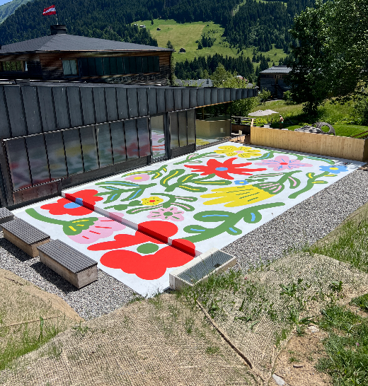 Fassadenkunst Fassadenbemalung Graffitiartist Wandkunst Graffitikunst 2983 Design Innsbruck Graffiti Auftrag Wandbemalung Workshop Streetart Tirol Hamburg Auftrag Oesterreich Wandgestaltung Mural Graffiti Kuenstler Kunst